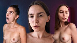 Попробуй не кончить! Подборка камшотов на лицо моей малышки Бетси
