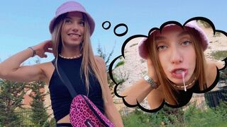 Зоопарк и умелый глубокий минет пока на нас смотрят