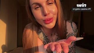 Моё тело сияет от удовольствия в тёплом свете заката
