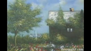 Телочка долбит свою подружку большим страпоном